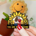 You Are My Sunshine - Personalized Crochet Flower Lamp