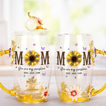 You Are My Sunshine - Personalized Enamel Flower Tea Cup
