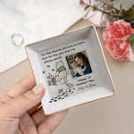 You Are My Whole World - 1st Mother's Day Gift For Mom - Personalized Jewelry Dish