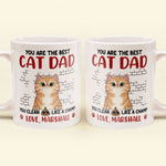 You Are The Best Cat Dad - Personalized Mug