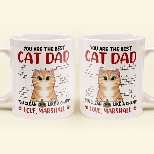 You Are The Best Cat Dad - Personalized Mug