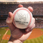 You Are The Best Catch Of My Life - Personalized Engraved Baseball