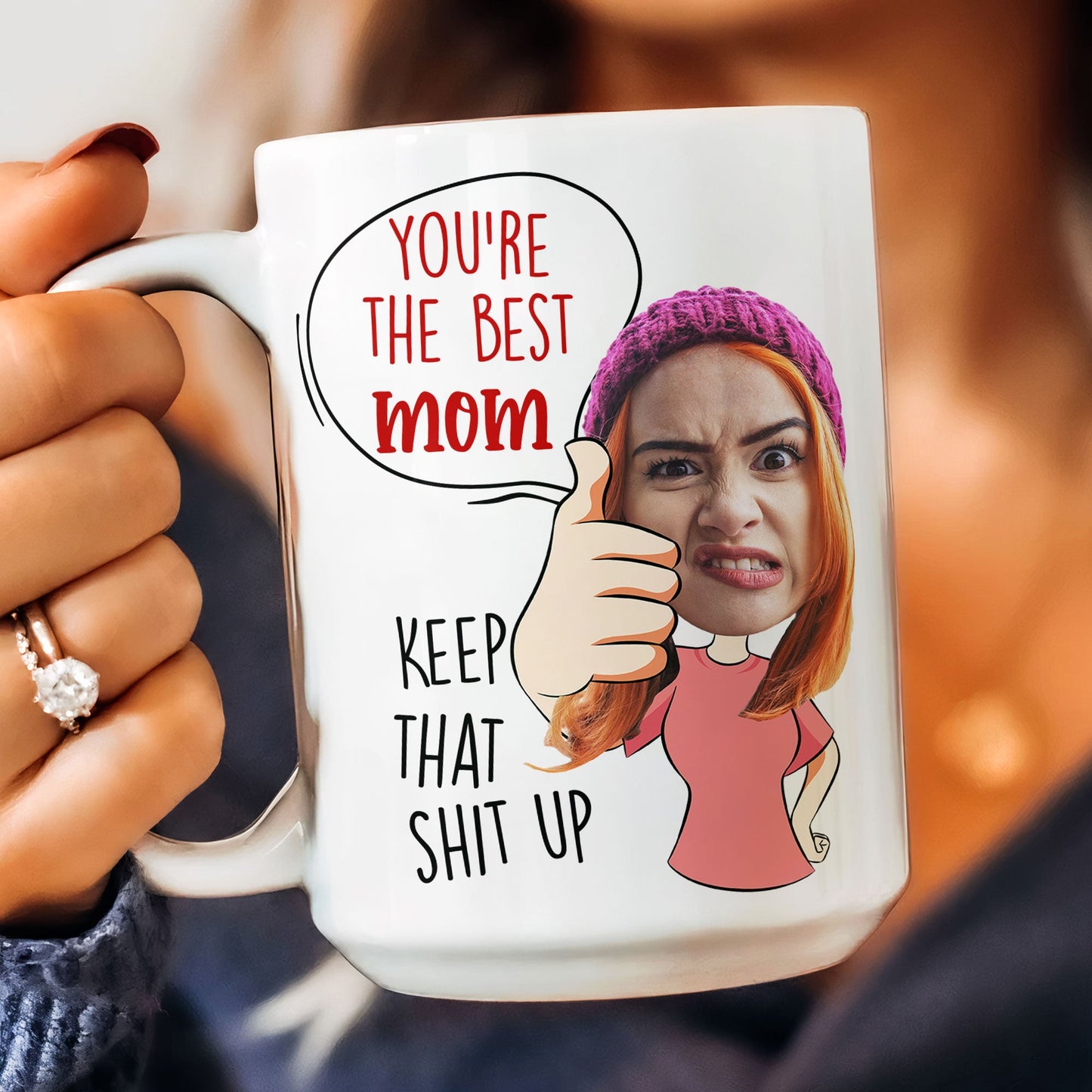 You Are The Best Mom - Personalized Photo Mug