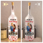 You Are The Best Thing I've Ever Found On The Internet - Personalized Bottle Lamp