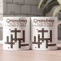 You Are The Piece That Holds Us Together - Personalized Mug