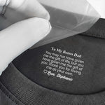 You Have Given Me The Gift Of You - Hidden Message Gift For Bonus Parents, Stepdad, Stepmom - Personalized Shirt