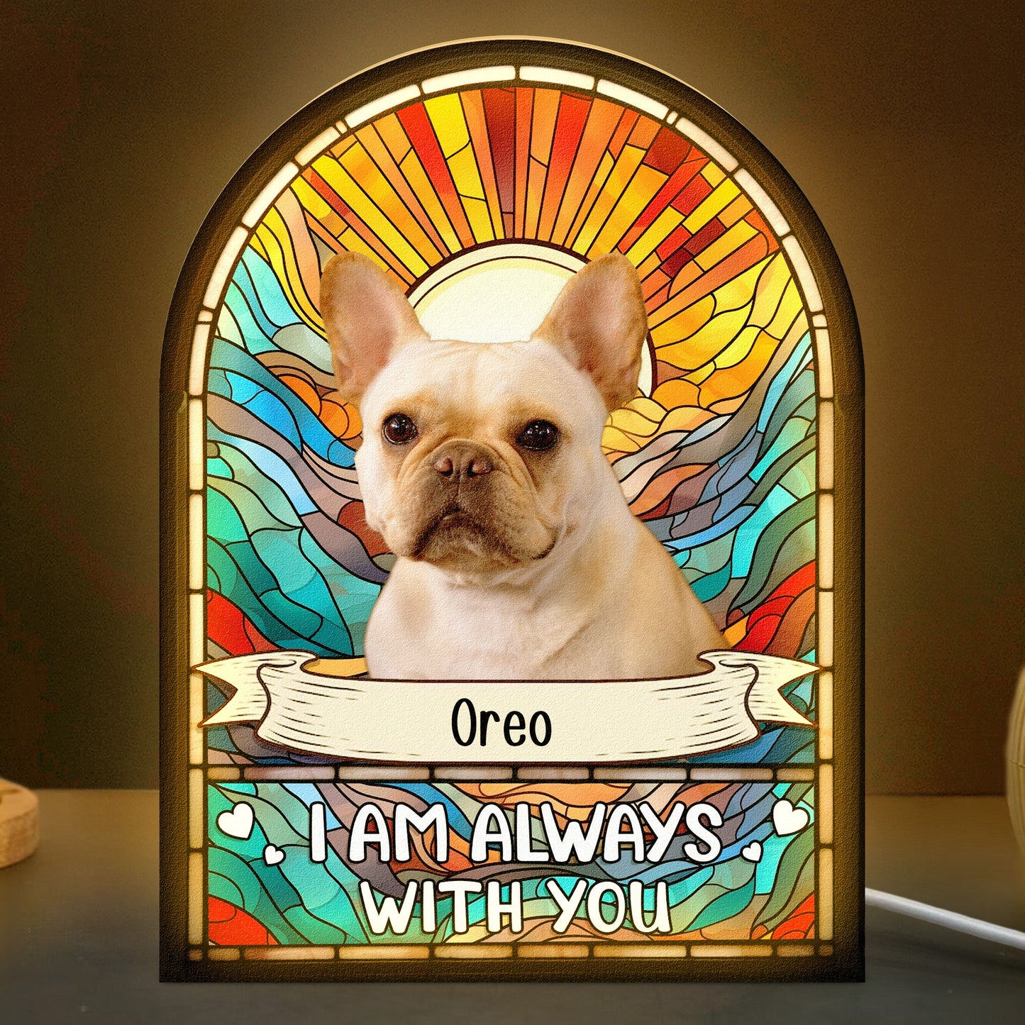 I Am Always With You - Personalized Photo Light Box