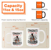 You Lucky Bastard - Personalized Mug