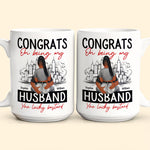 You Lucky Bastard - Personalized Mug