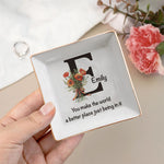 You Make The World A Better Place - Personalized Jewelry Dish
