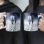 You Never Walk Alone - Memorial Gift For Loss Of Loved Ones - Personalized Mug