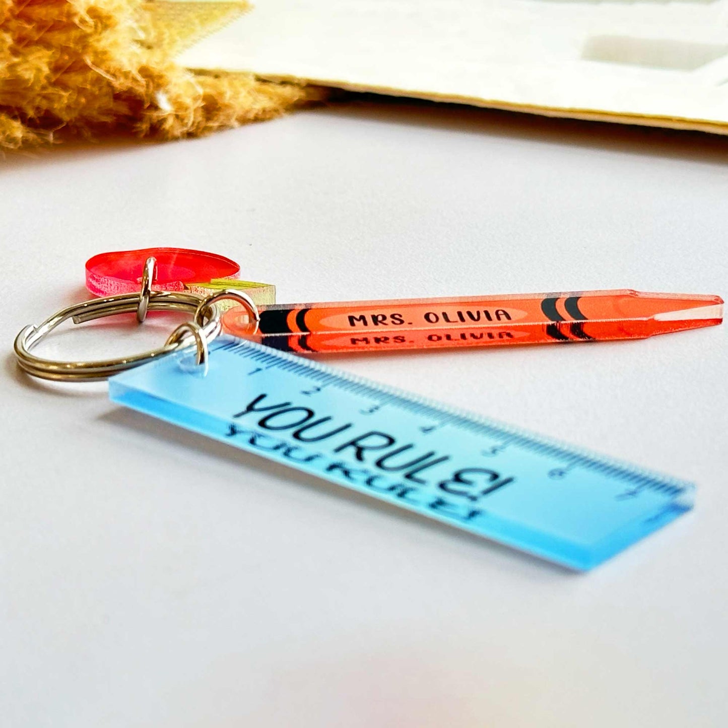 You Rule! - Personalized Acrylic Keychain