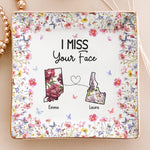 You Seriously Live Too Damn Far From Me Long Distance Custom States - Personalized Jewelry Dish
