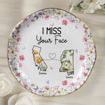 You Seriously Live Too Damn Far From Me Long Distance Custom States - Personalized Jewelry Dish