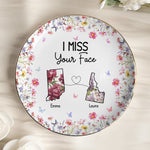 You Seriously Live Too Damn Far From Me Long Distance Custom States - Personalized Jewelry Dish