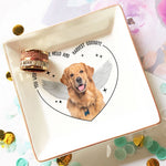 You Were My Favorite Hello And Hardest Goodbye - Personalized Photo Jewelry Dish