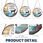 You Were My Favorite Hello - Personalized Stained Glass Window Hanging Suncatcher