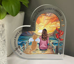 You Were My Favorite Hello & Hardest Goodbye Memorial Pet - Personalized Acrylic Plaque