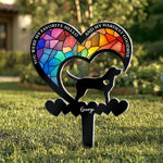 You Were My Favorite Hello & My Hardest Goodbye Dog Loss - Personalized Garden Stake