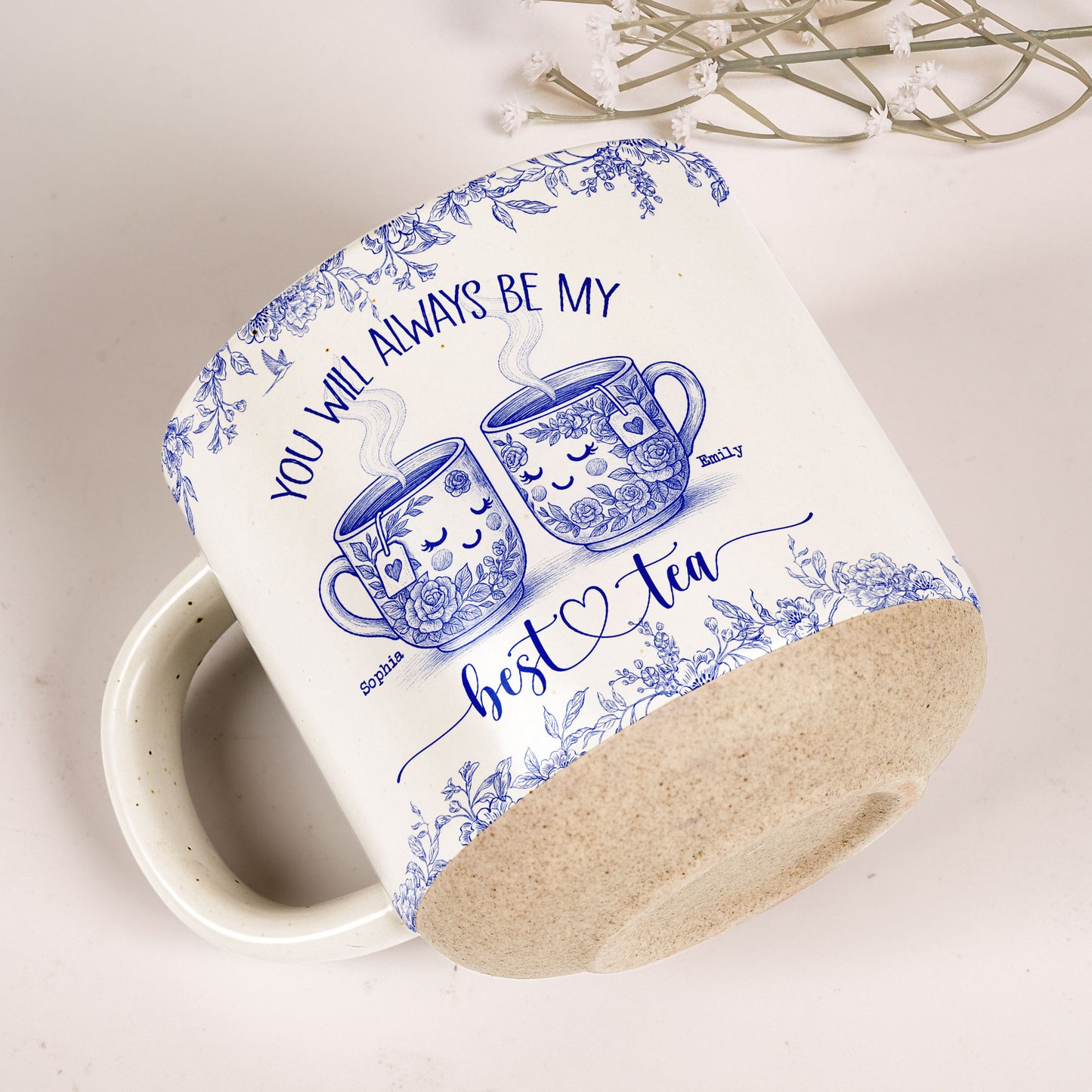 You Will Always Be My Best Tea - Personalized Pottery Mug