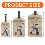 You Will Always Be My Favorite Adventure - Personalized Luggage Tag