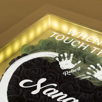You Will Know That We Love You - Personalized Flower Shadow Box With LED Light