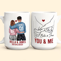 You & Me Always And Forever - Personalized Mug