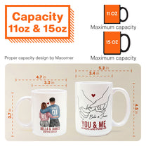 You & Me Always And Forever - Personalized Mug