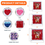 You & Me Custom Photo Collage For Couples - Personalized Photo Flower Shadow Box With LED Light