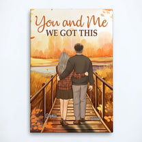You & Me - Personalized Wrapped Canvas