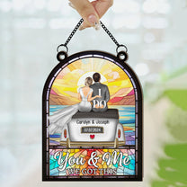 You & Me We Got This - Personalized Window Hanging Suncatcher Ornament