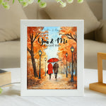 You & Me We Got This Art - Personalized 3D Lighted Shadow Box