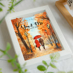 You & Me We Got This Art - Personalized 3D Lighted Shadow Box