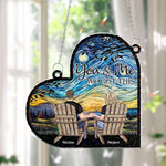 You & Me We Got This Couple Gift Anniversary Gift - Personalized Window Corner Suncatcher