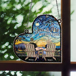 You & Me We Got This Couple Gift Anniversary Gift - Personalized Window Corner Suncatcher