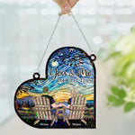 You & Me We Got This Couple Gift Anniversary Gift - Personalized Window Corner Suncatcher