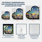 You & Me We Got This Couple Gift Anniversary Gift - Personalized Window Corner Suncatcher