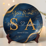 You & Me We Got This Minimalism - Personalized Ceramic Plate