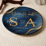 You & Me We Got This Minimalism - Personalized Ceramic Plate
