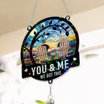 You & Me We Got This - Personalized Acrylic Suncatcher With Crystal Ball Prism