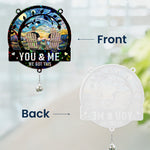 You & Me We Got This - Personalized Acrylic Suncatcher With Crystal Ball Prism