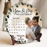 You & Me We Got This - Personalized Ceramic Photo Plate