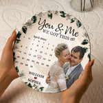 You & Me We Got This - Personalized Ceramic Photo Plate