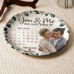 You & Me We Got This - Personalized Ceramic Photo Plate