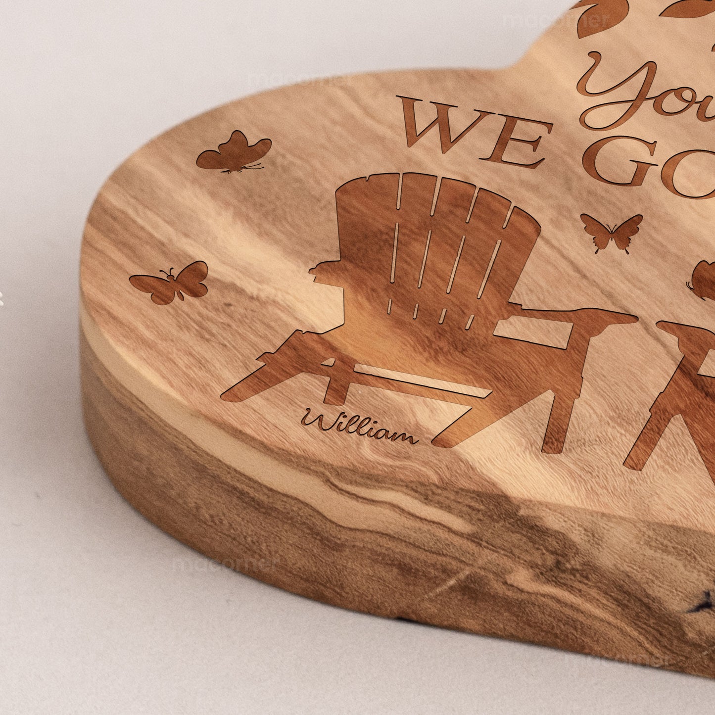 You & Me We Got This - Personalized Engraved Wood Plaque