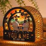 You & Me We Got This - Personalized Lantern Night Light