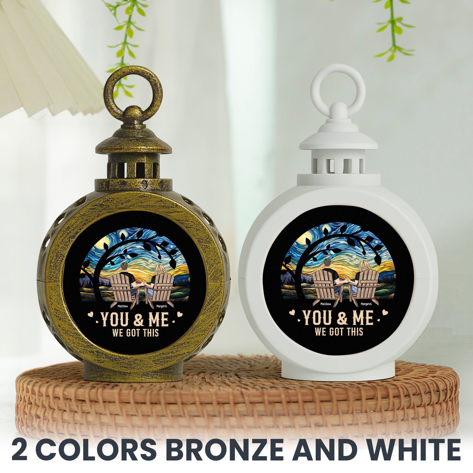 You & Me We Got This - Personalized Lantern Night Light