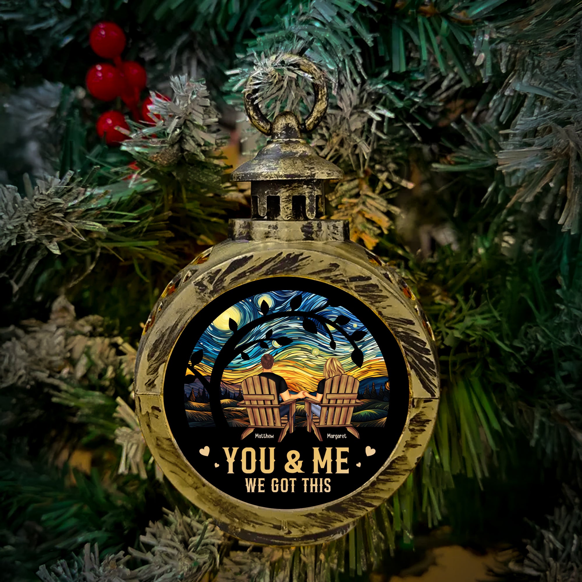 You & Me We Got This - Personalized Lantern Night Light