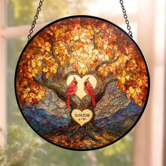 You & Me We Got This - Personalized Stained Glass Window Hanging Suncatcher