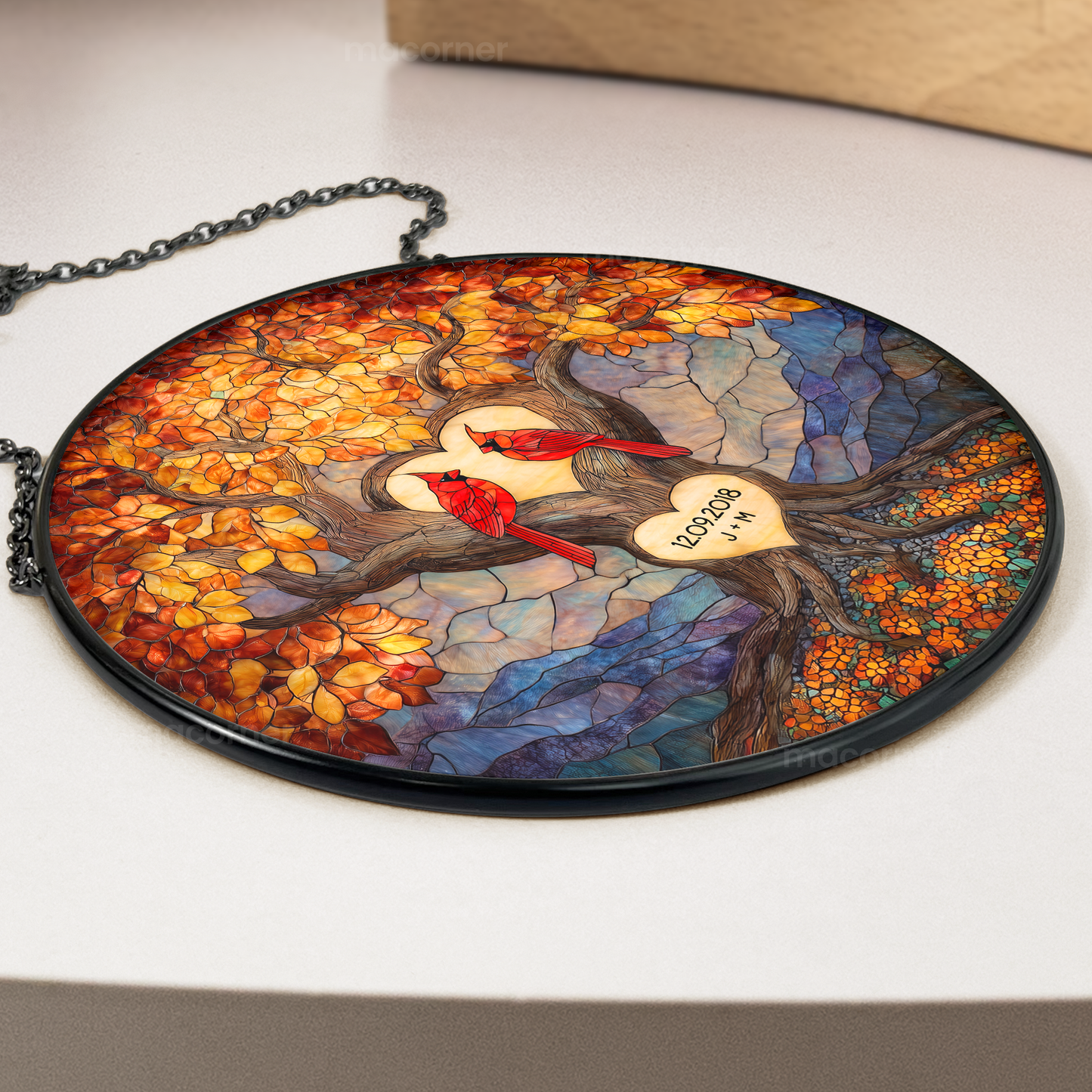 You & Me We Got This - Personalized Stained Glass Window Hanging Suncatcher